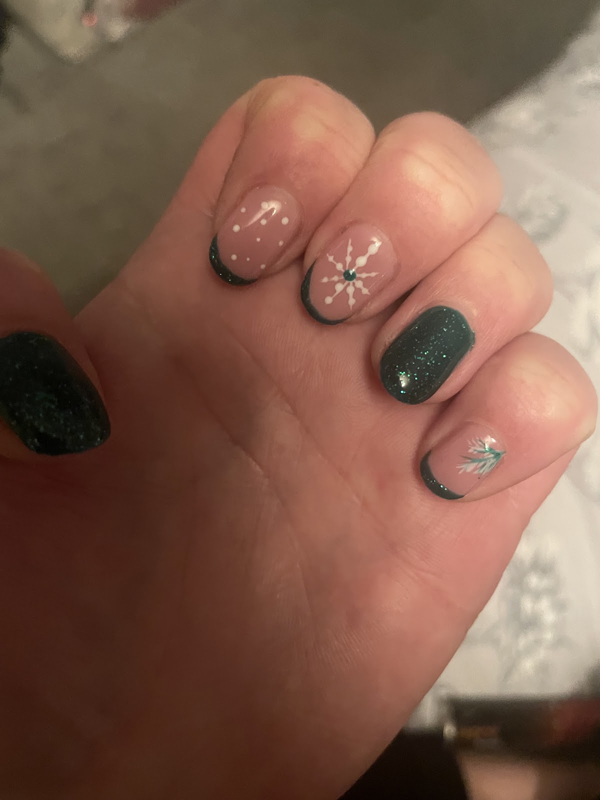 Pedicure setup